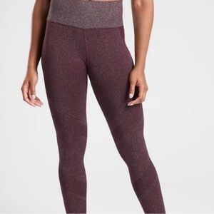 Athleta Twilight Purple Leggings M